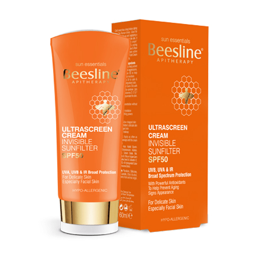 Beesline-Ultrascreen-cream-invisible-sunfilter-SPF50-60ml